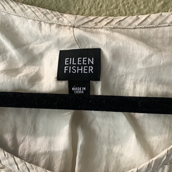 Eileen fisher slik  textuer blazers size medium office - Picture 3 of 8